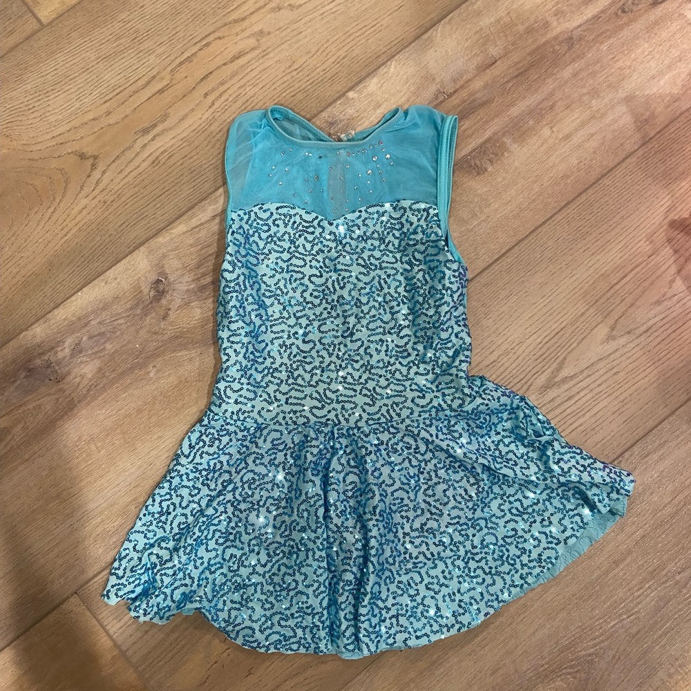 Turquoise jazz/ballet dress